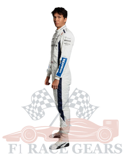 F1 2024 Alex Albon Williams F1 Team Race Suit