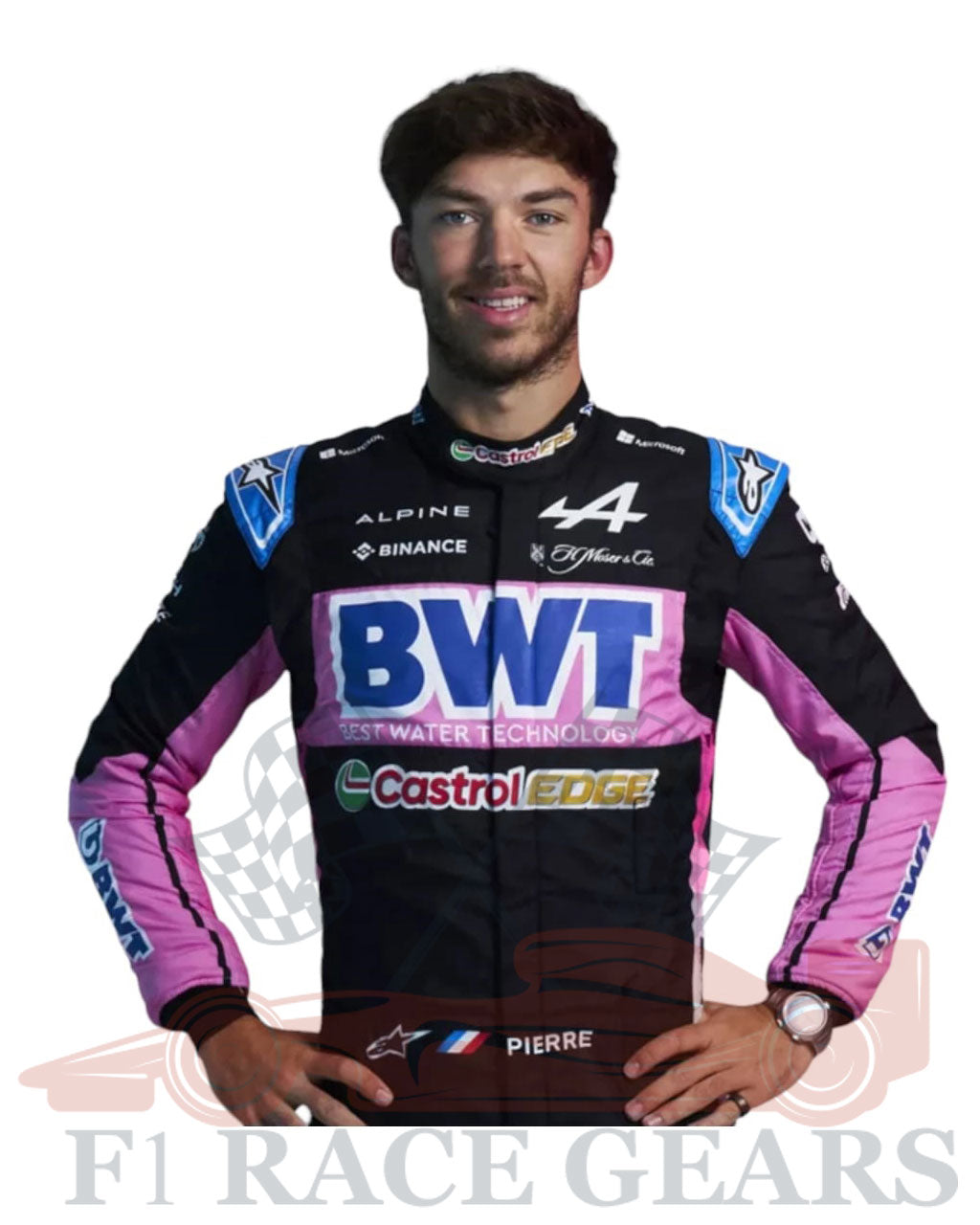 F1 2024 BWT Pierre Gasly Alpine F1 Team Race Suit
