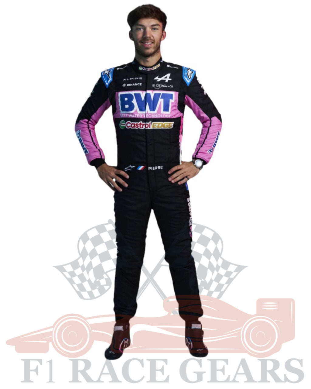F1 2024 BWT Pierre Gasly Alpine F1 Team Race Suit