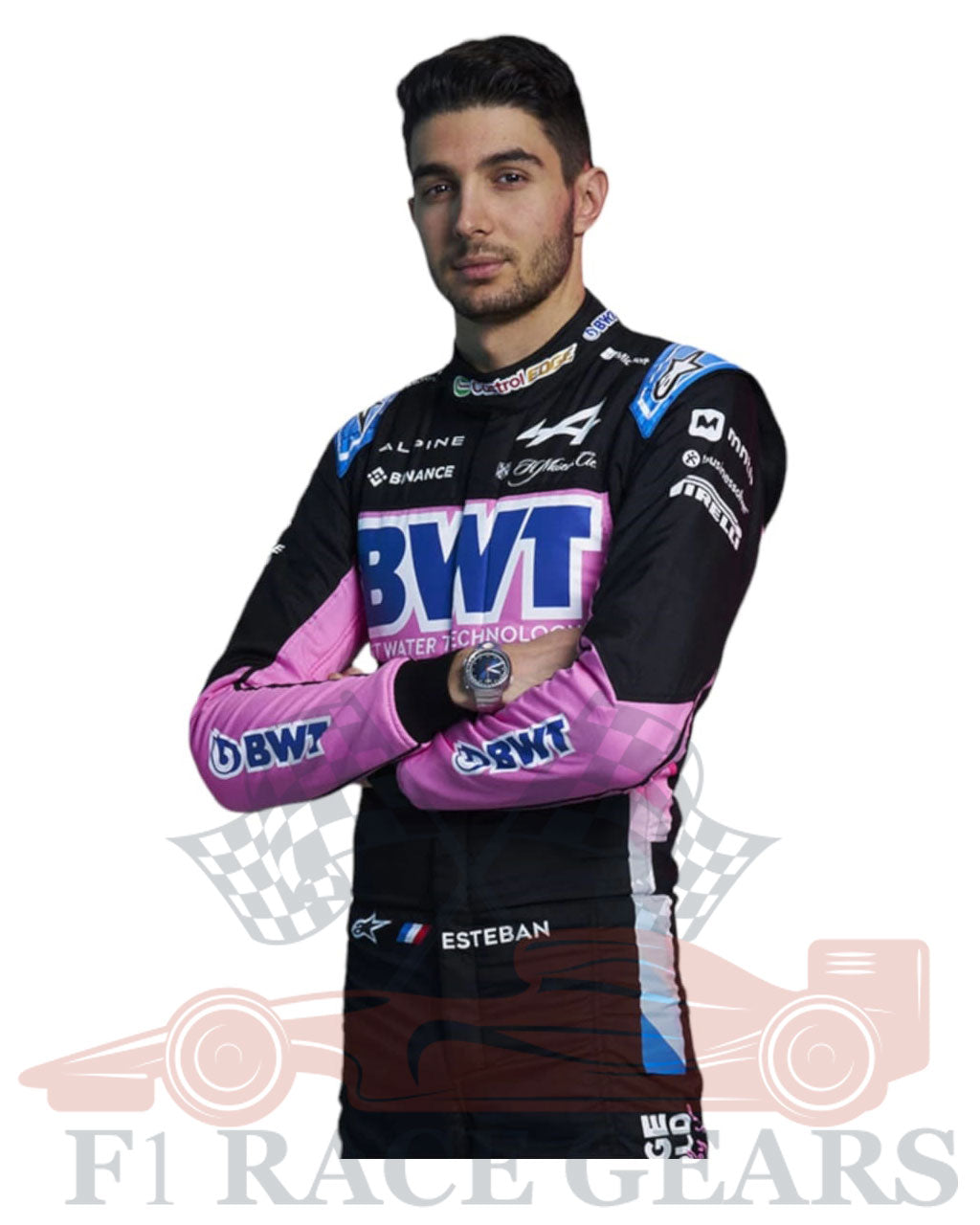 F1 2024 BWT Esteban Ocon Alpine F1 Team Race Suit