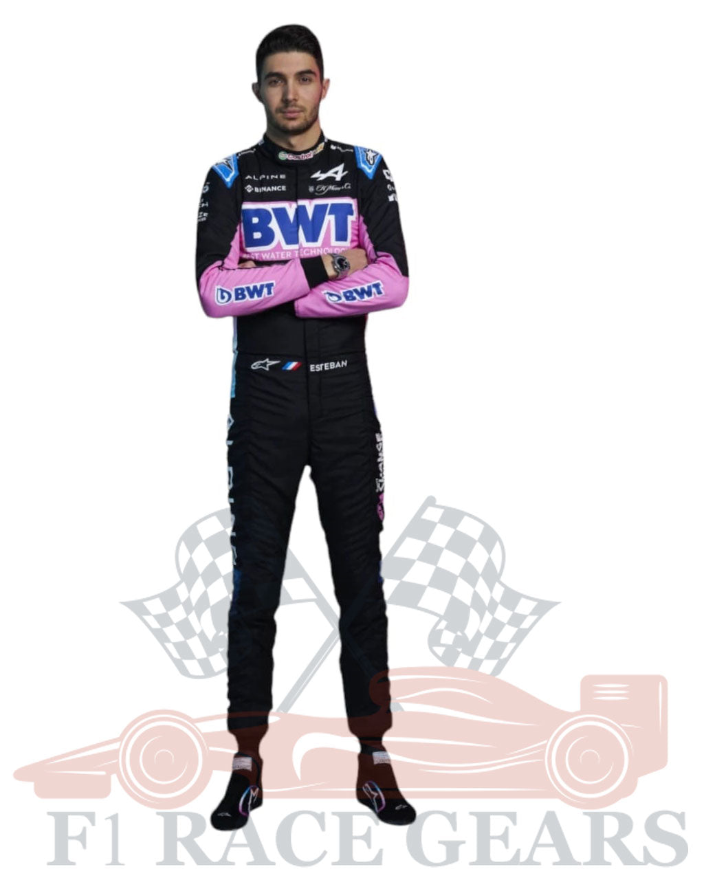 F1 2024 BWT Esteban Ocon Alpine F1 Team Race Suit