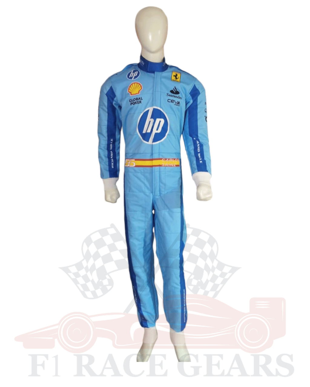 F1 Ferrari Carlos sainz Miami GP 2024 race suit