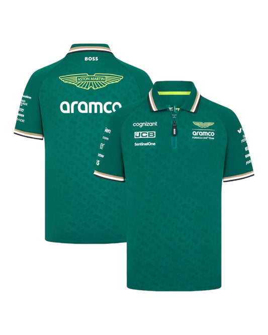 Aston Martin Aramco F1 2024 Team Polo shirt F1 RACE GEARS