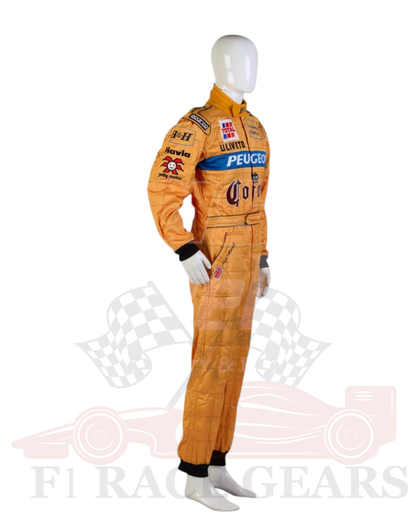 Nigel mansell 1996 Jordan Peugeot Benson & Hedges Sparco Formula 1  Race Suit