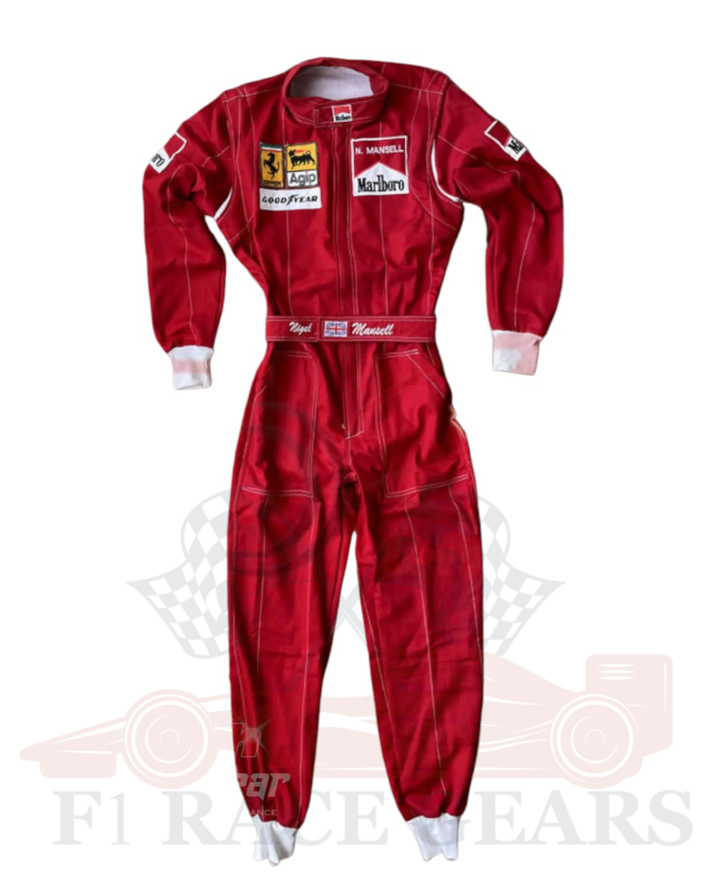 1990 Nigel Mansell F1 Embroidered Racing Suit