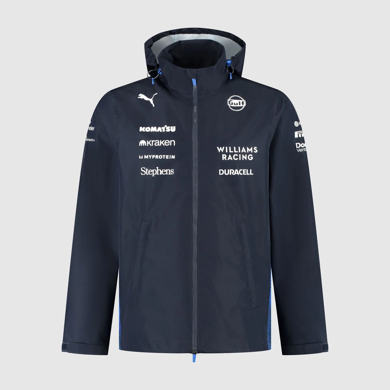 Williams Racing PUMA 2025 Team Rain Embroidry  Jacket