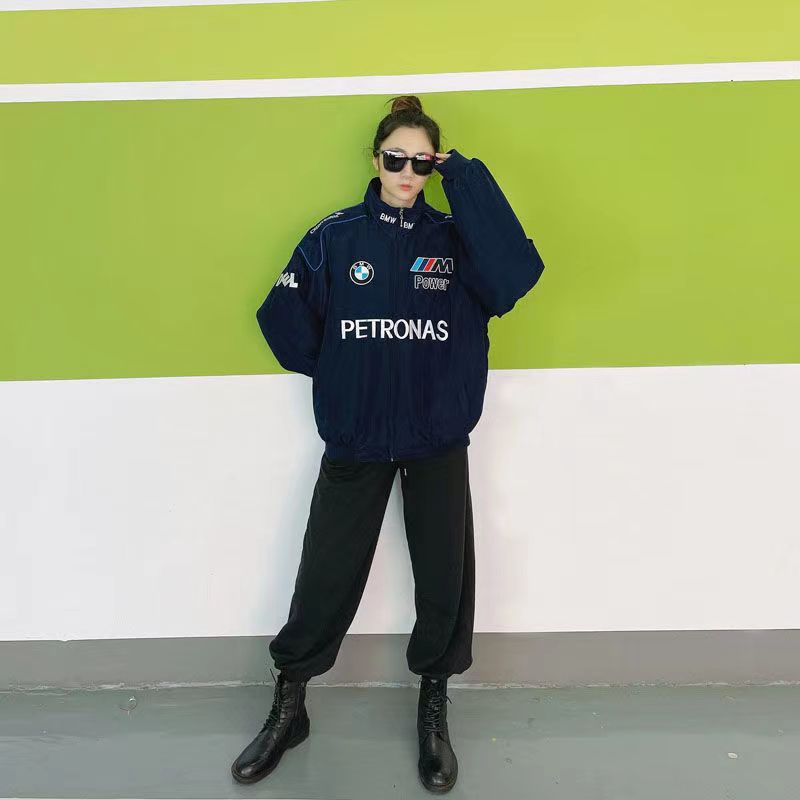 BMW Vintage Racing  Embroidry  Fire Proof  Jacket