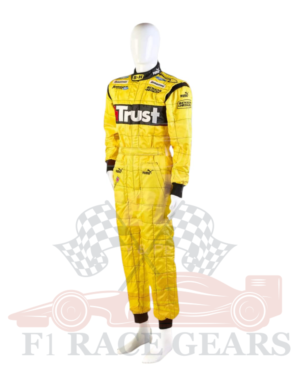 NIGEL MANSELL’S 2004 Jordan Ford Benson & Hedges  Legend Race Suit