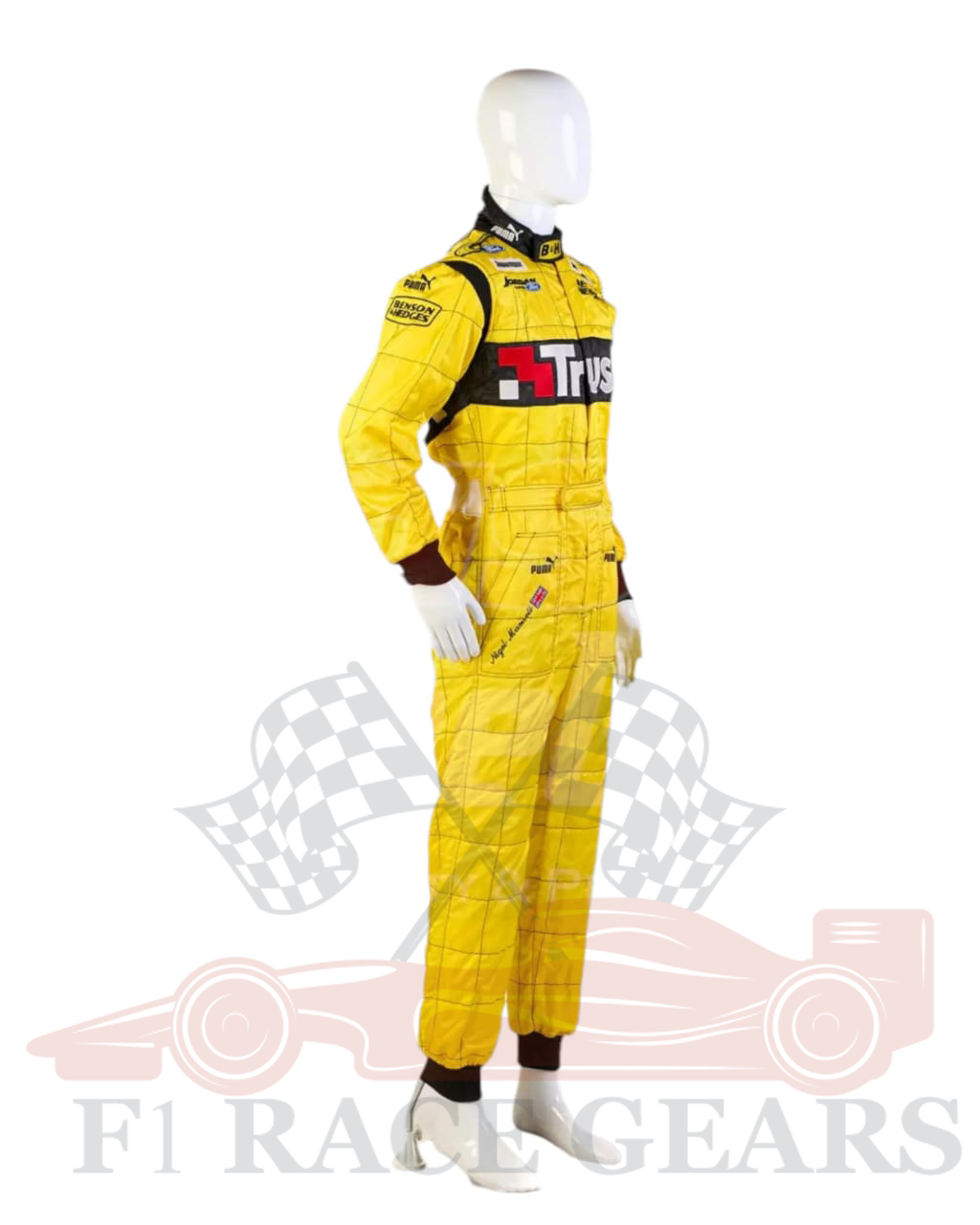 NIGEL MANSELL’S 2004 Jordan Ford Benson & Hedges  Legend Race Suit