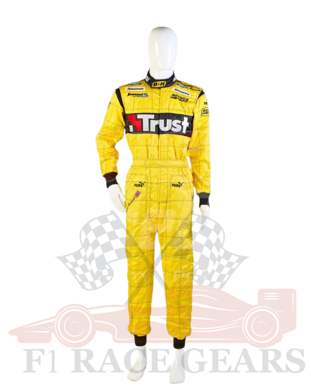 NIGEL MANSELL’S 2004 Jordan Ford Benson & Hedges  Legend Race Suit