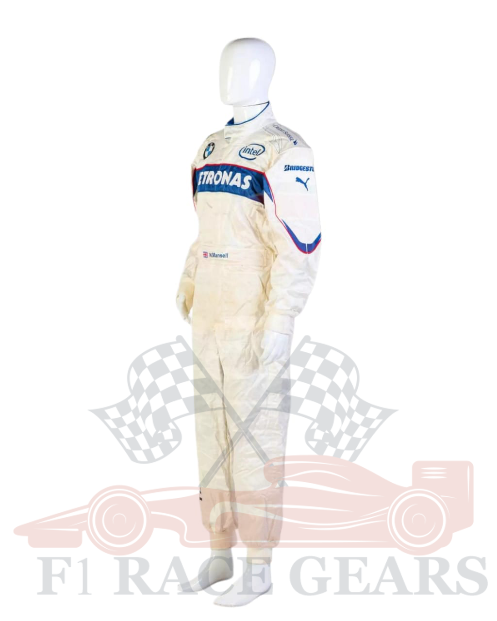 NIGEL MANSELL’S 2007 BMW Sauber Formula1 Race Suit