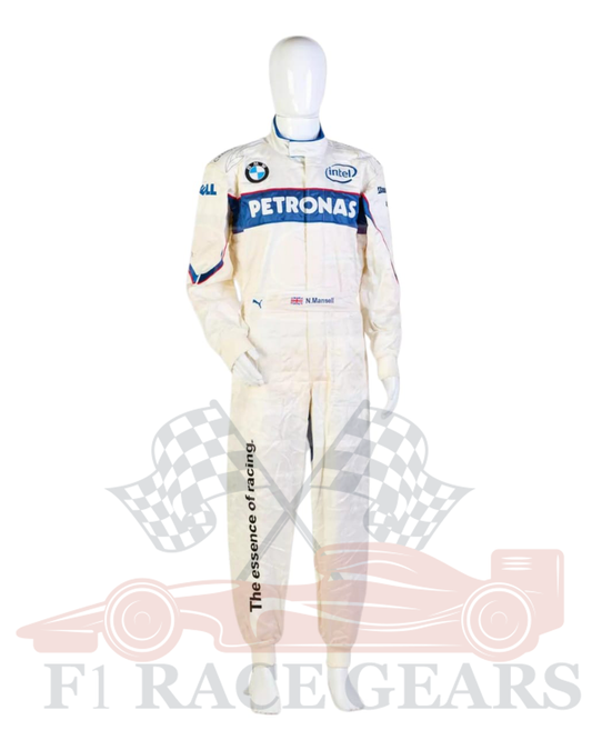 NIGEL MANSELL’S 2007 BMW Sauber Formula1 Race Suit