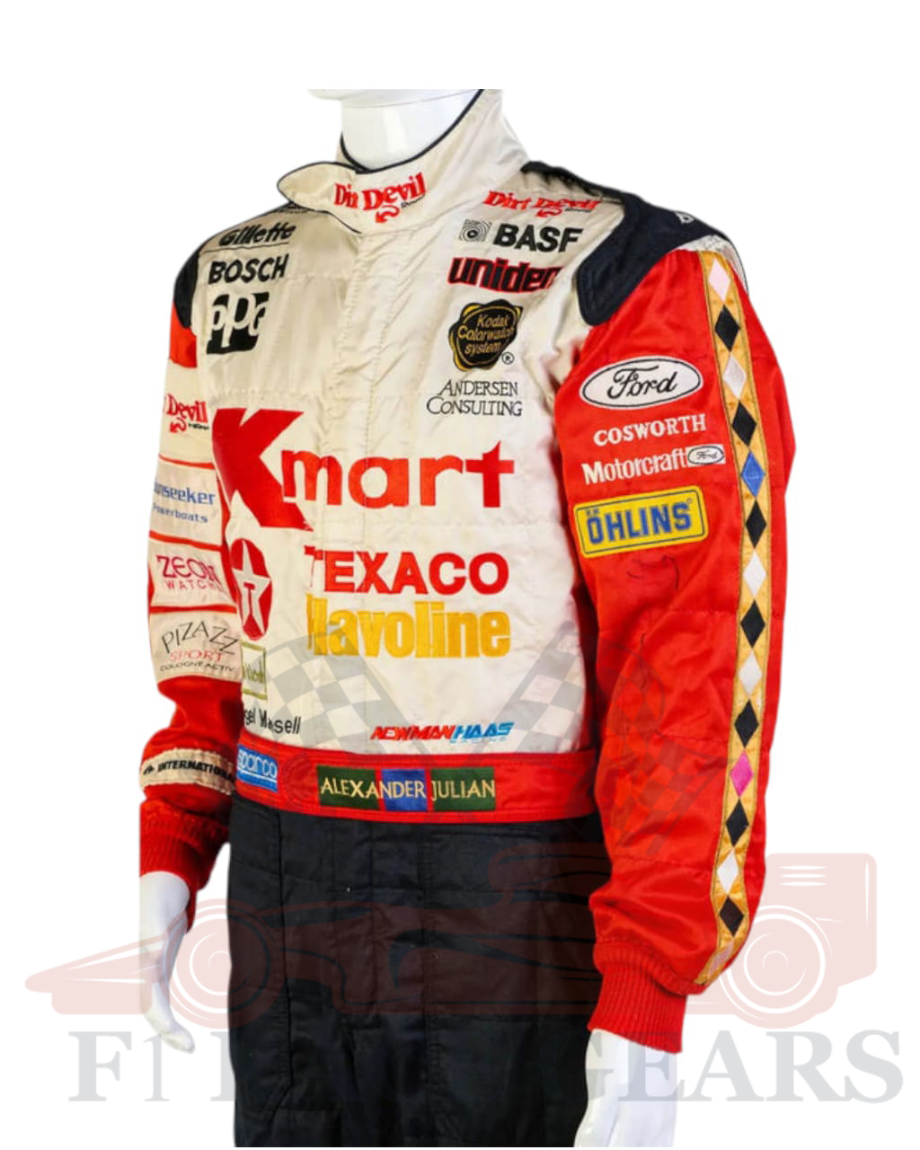 NIGEL MANSELL’S  1994 Newman Haas Racing IndyCar  Race Suit