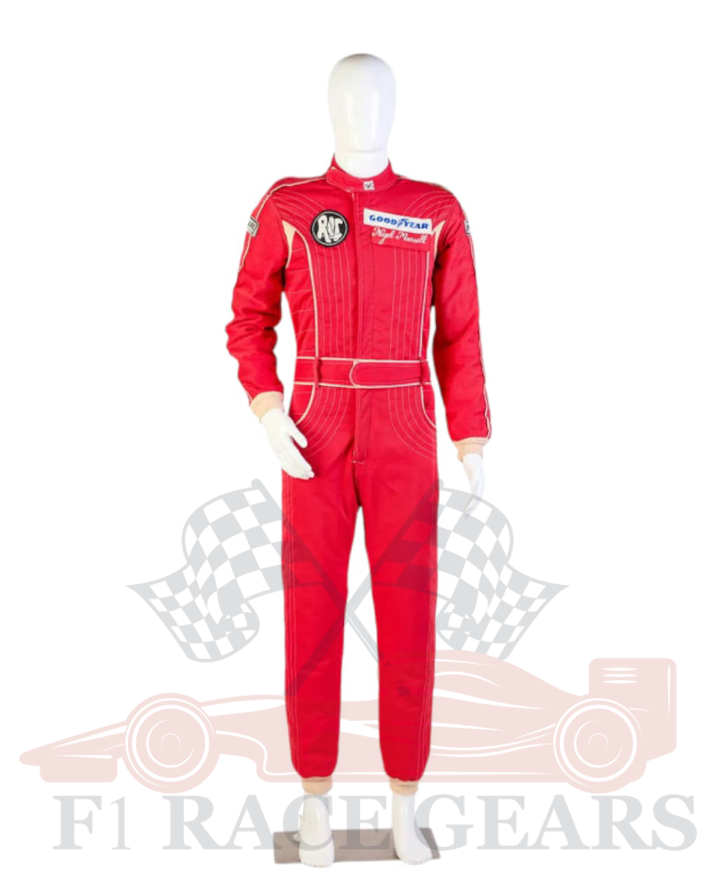 F1 1980 Nigel Mansell Legend Race Suit | Ralt Formula 2 Hawk
