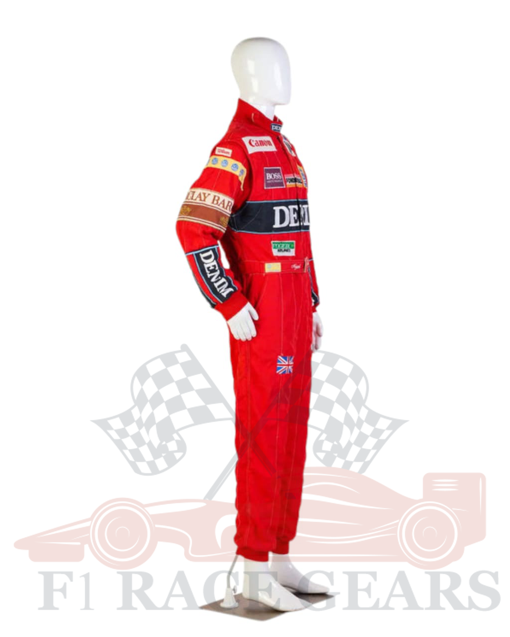 F1 1988 Canon Williams Stand 21 NIGEL MANSELL’S Race Suit