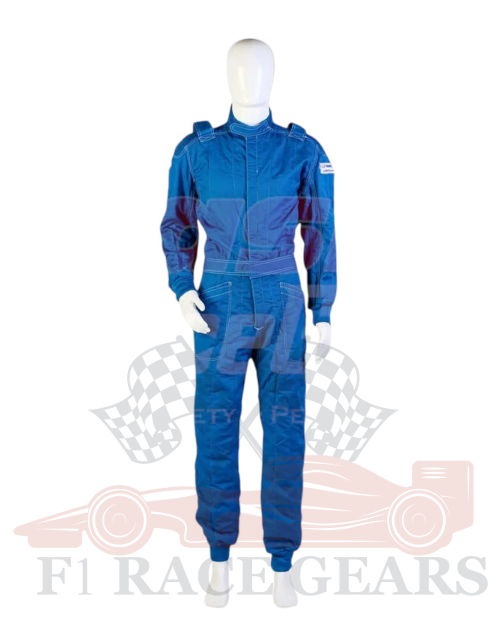 F1 Stand 21 LeConte Blue NIGEL MANSELL Legend Race Suit
