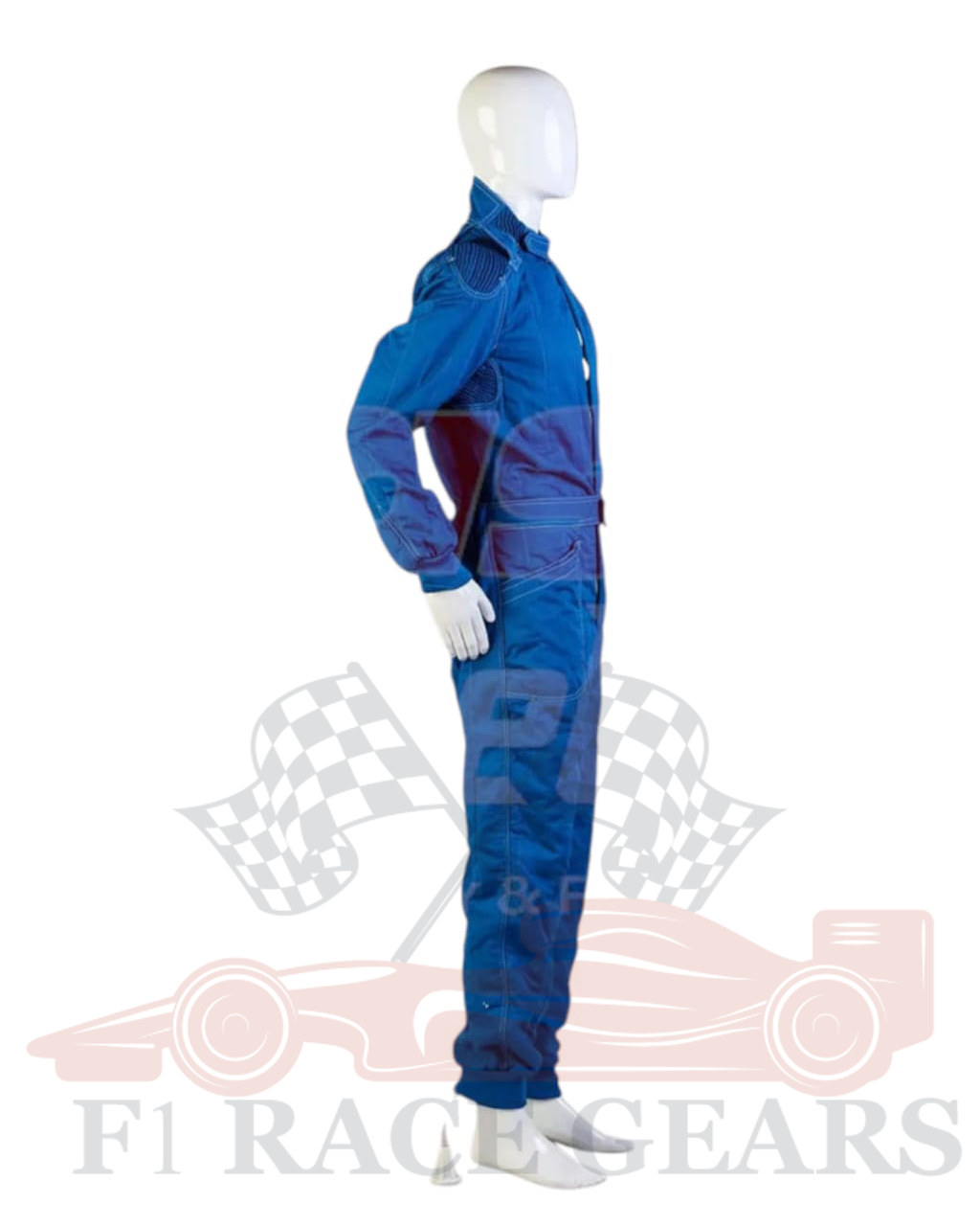 F1 Stand 21 LeConte Blue NIGEL MANSELL Race Suit