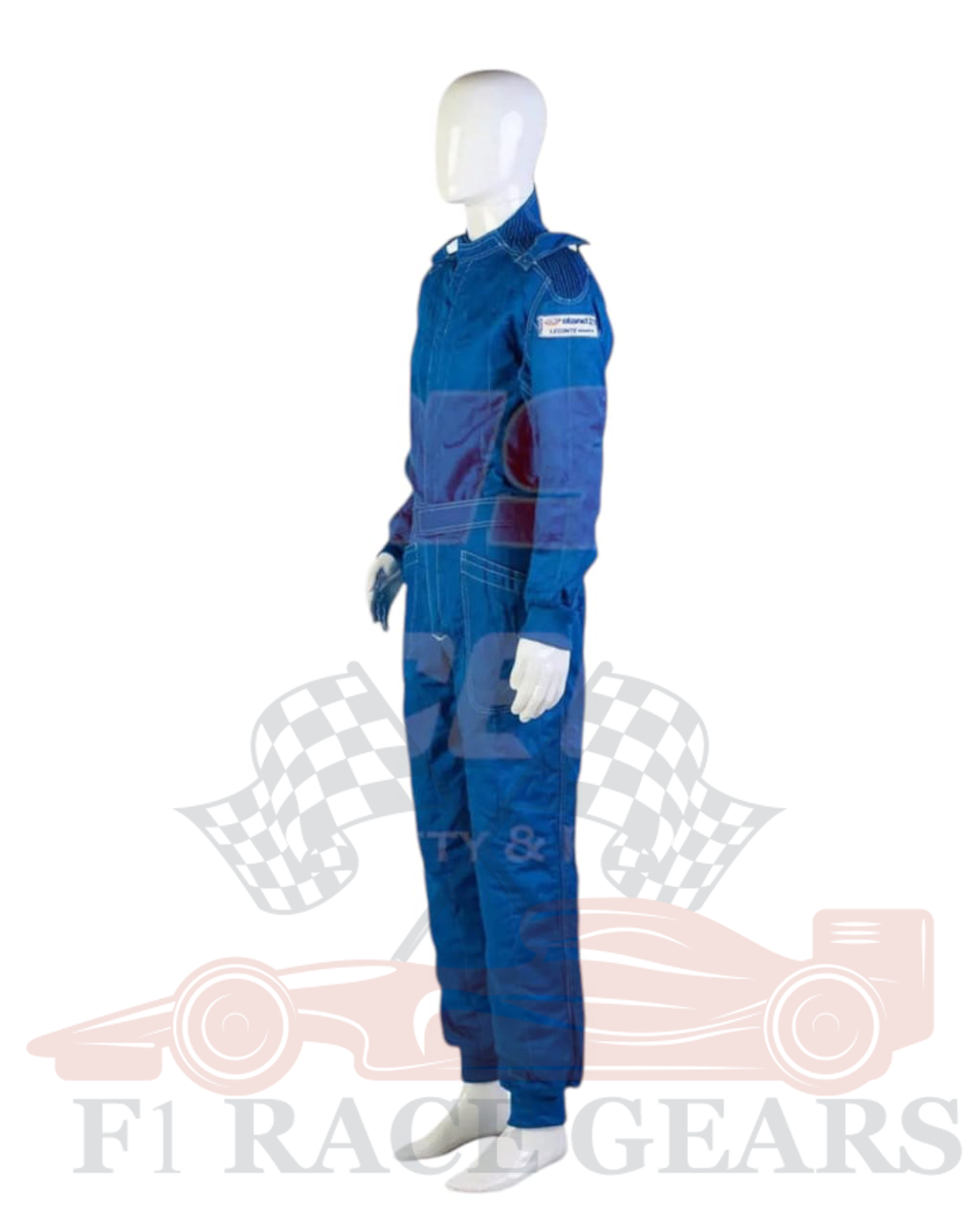 Stand 21 LeConte Blue NIGEL MANSELL’S Race Suit