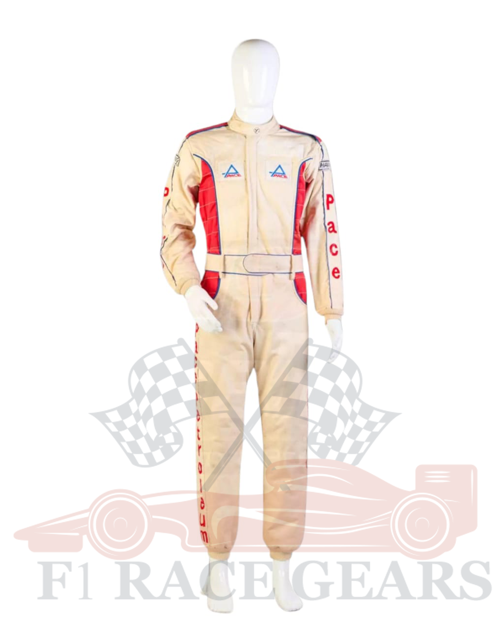 F1 NIGEL MANSELL 1980 March Racing Team A Pace Formula 3 Race Suit