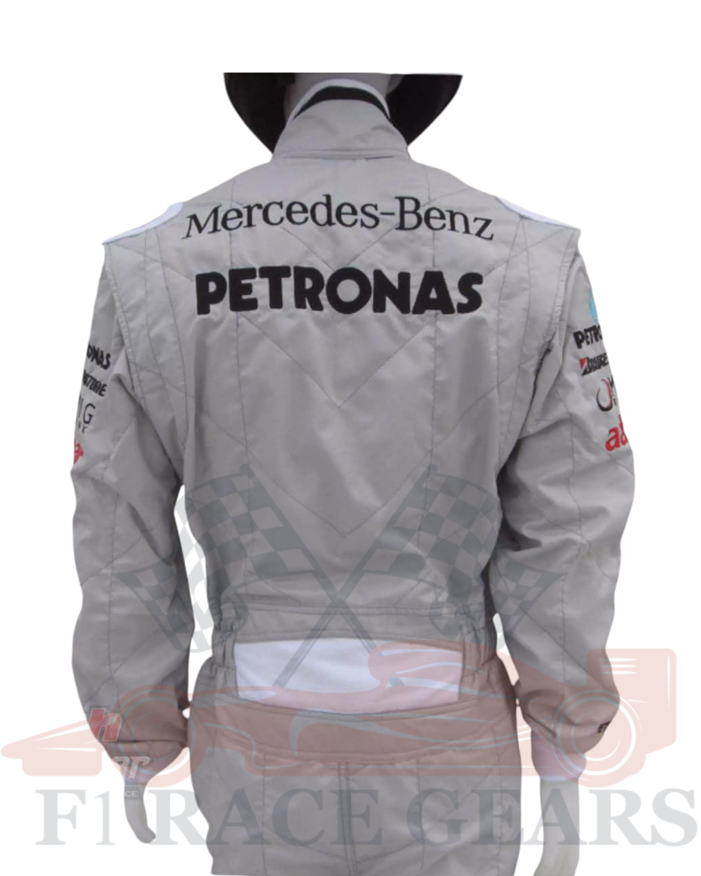 F1 Michael Schumacher 2010 Mercedes Benz Legend Embroiderd Race Suit