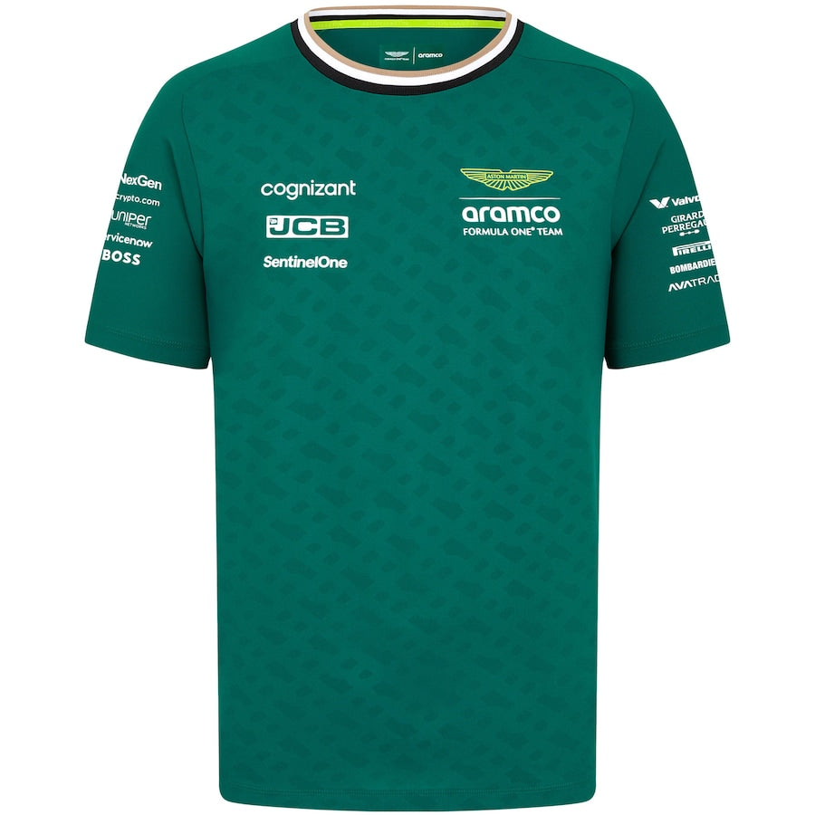 Aston Martin Aramco F1 2024 Fernando Alonso Team Driver T-Shirt