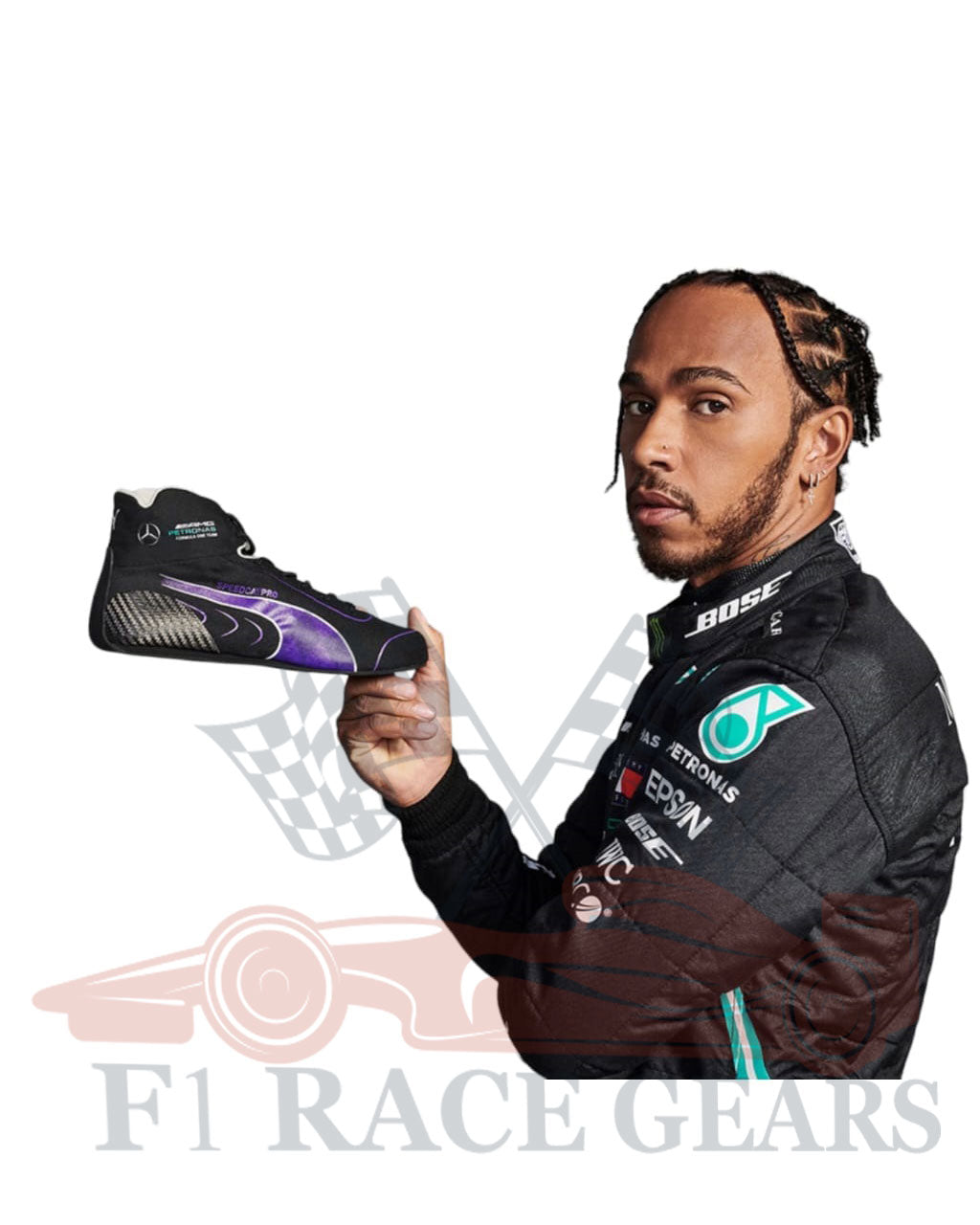 F1 Mercedes lewis Hamilton 2021 race shoes