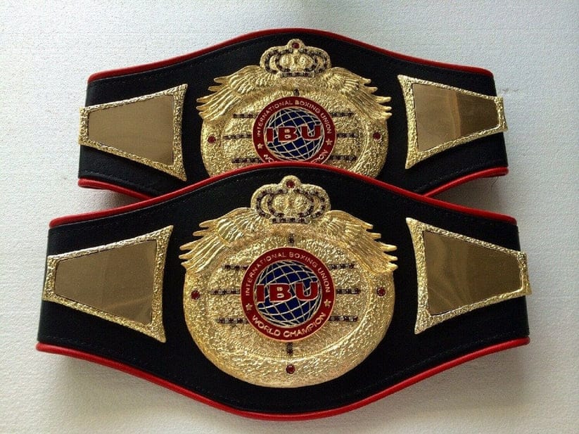 IBU INTERNATIONAL BOXING UNION CHAMPIONSHIP BELT