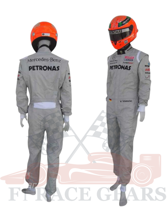 Michael Schumacher 2011 Mercedes Benz F1 Embroidered Race Suit