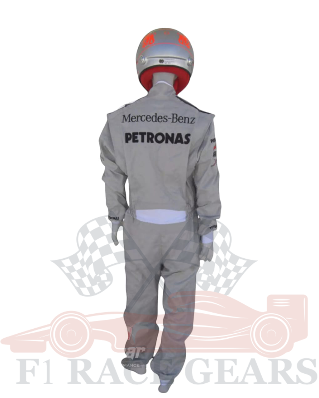 F1 Michael Schumacher 2012 Mercedes Benz F1 Embroidered Race Suit