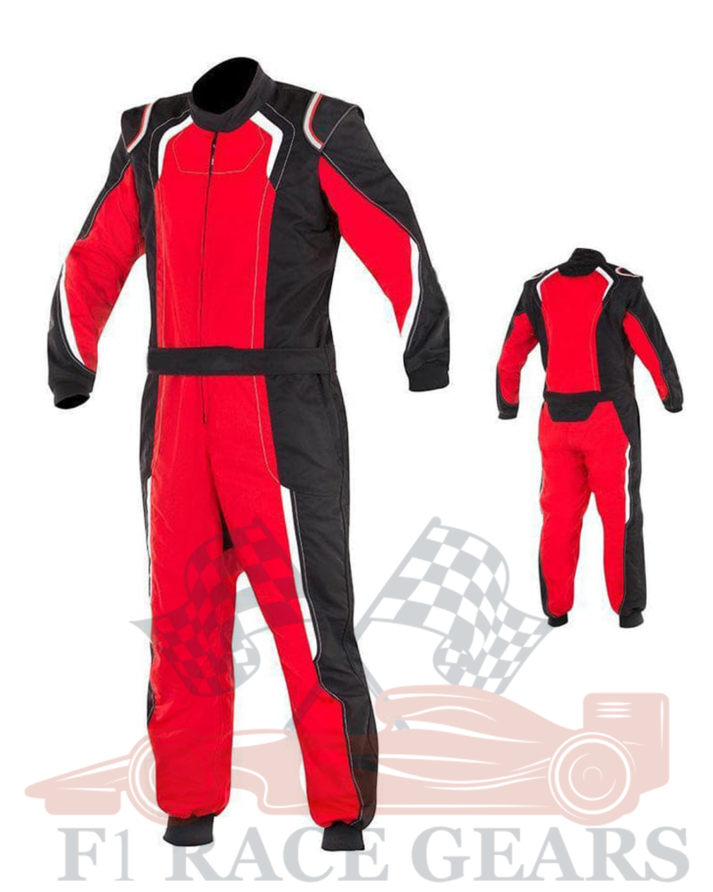 Go kart Cardura race suit / red & black