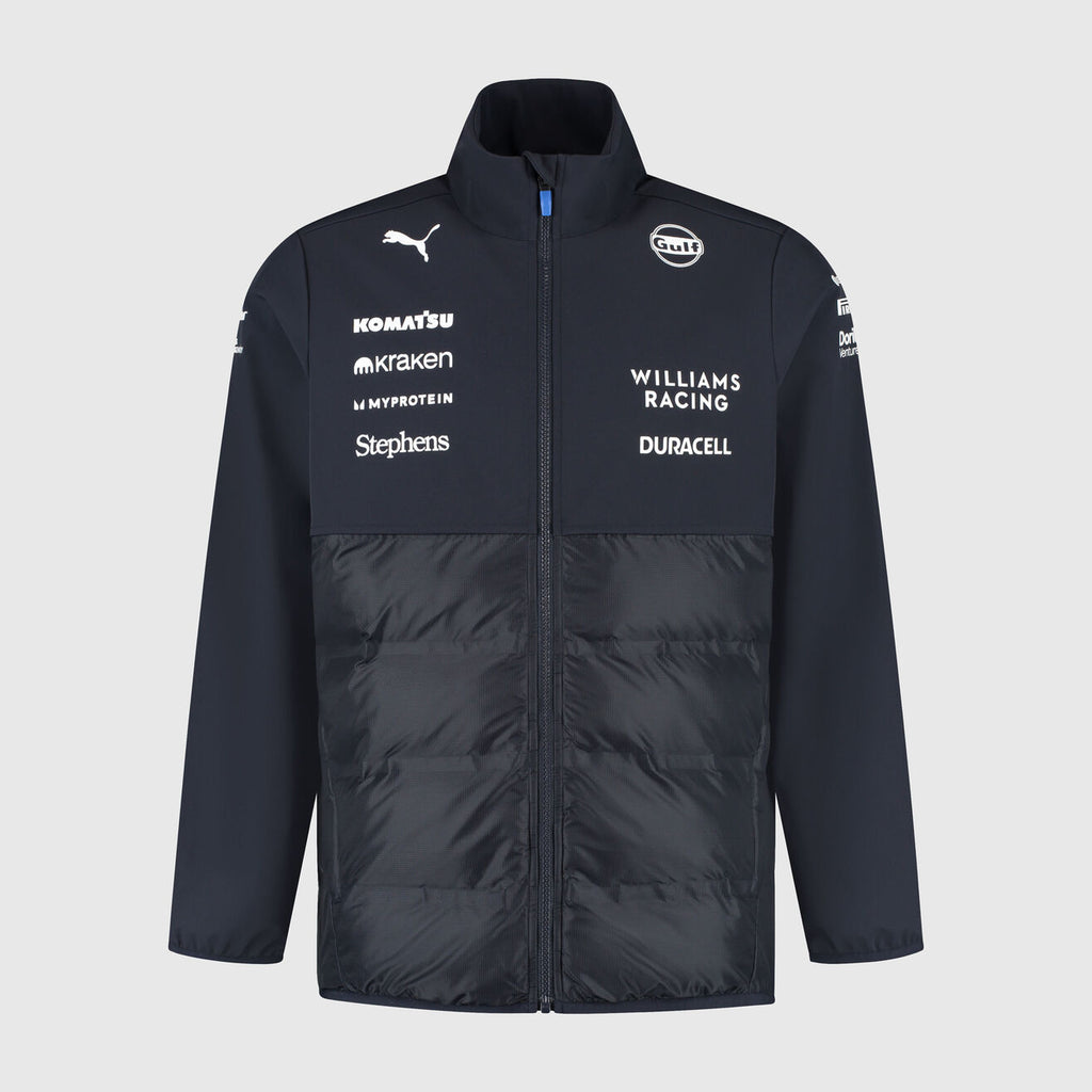 Williams Racing PUMA 2025 Team Hybrid Embroidry Jacket