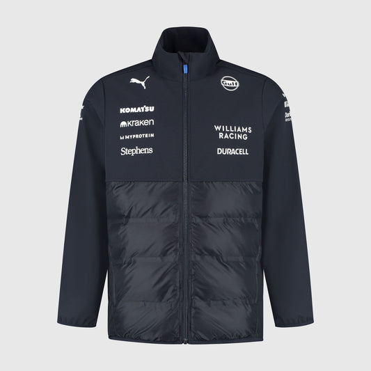 Williams Racing PUMA 2025 Team Hybrid Embroidry Jacket