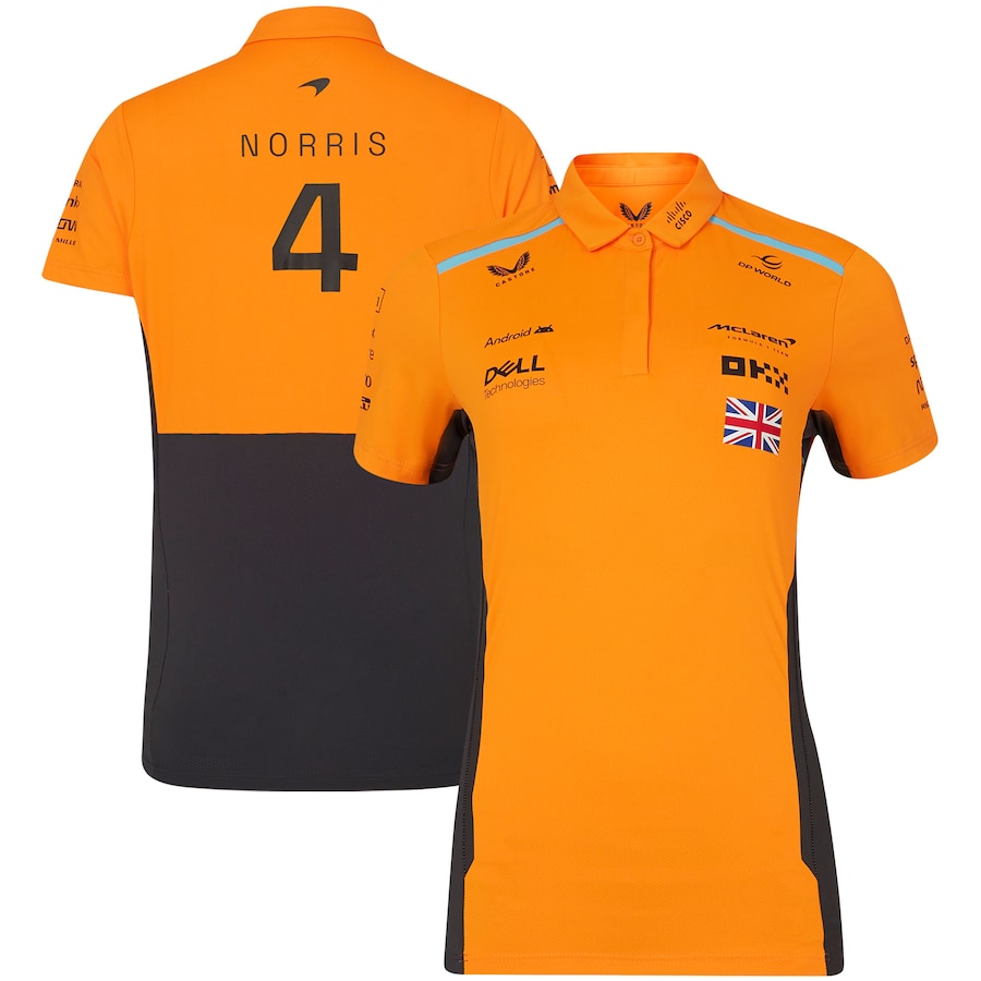 McLaren 2024 Team Lando Norris Driver Polo – Womens