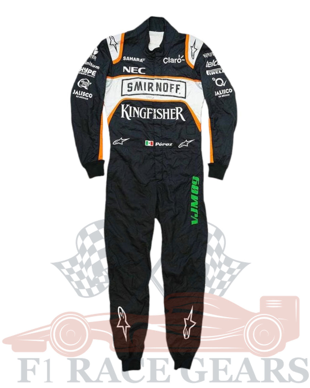 F1 Sergio perez  2016 Sahara force India race suit