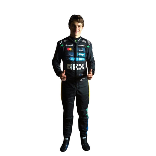 F1 go kart  Oscar Piastri 2025 New 2025 Race Suit