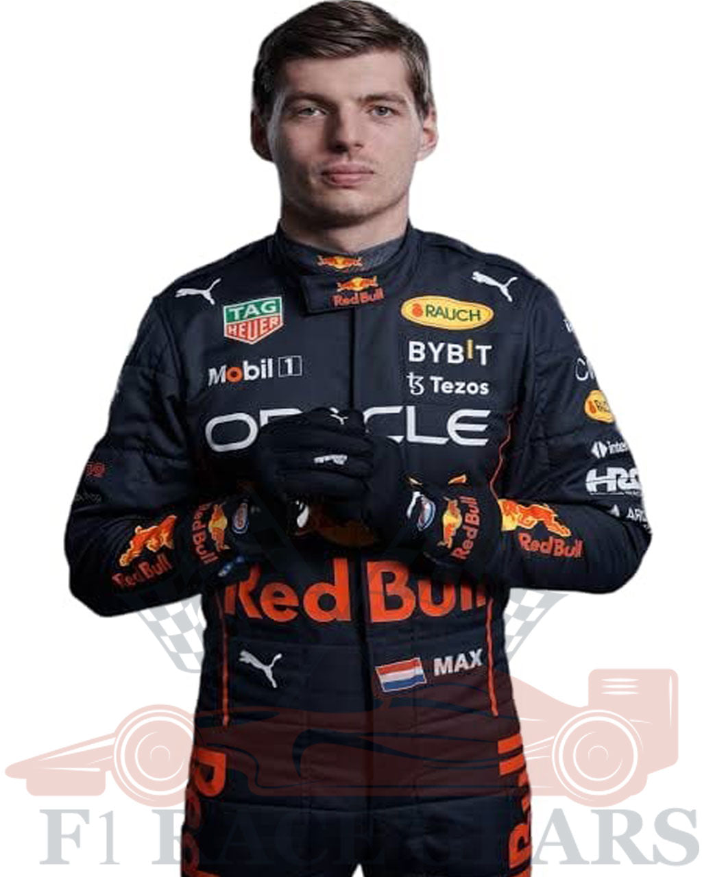 F1 Max verstappen Red bull Honda Oracle 2022 race suit