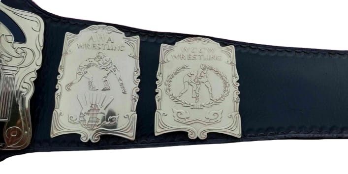 AWA Unified World Heavyweight Wrestling Championship Belt