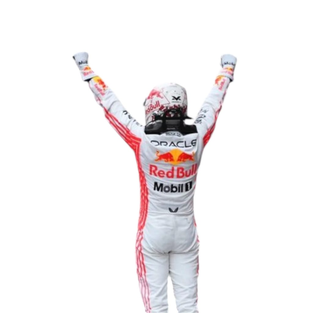 2025 Max Verstappen Red Bull Racing Japanese GP Race Suit - F1