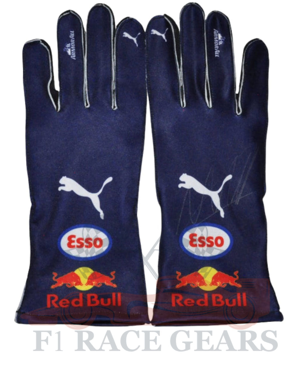 F1 Max verstapen 2022 Red bull race gloves