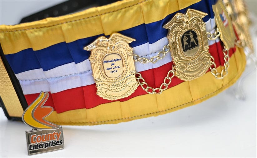 RING MAGAZINE BOXING CHAMPIONSHIP BELT.