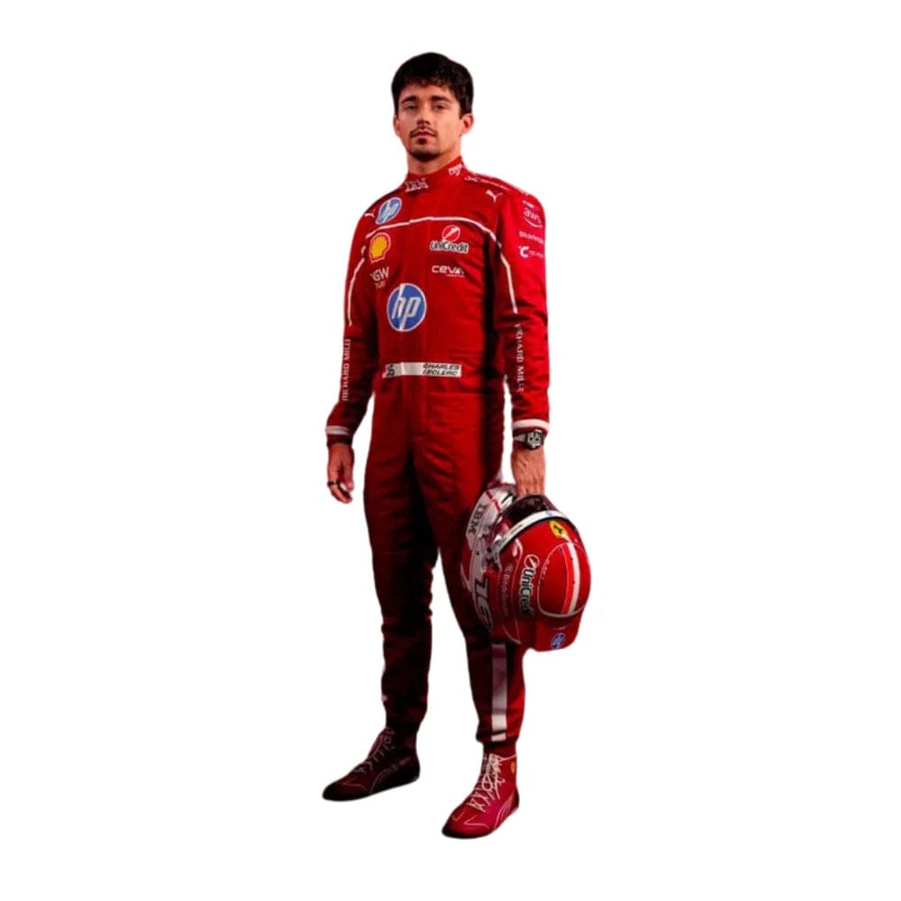 Charles Leclarc 2025 race suit