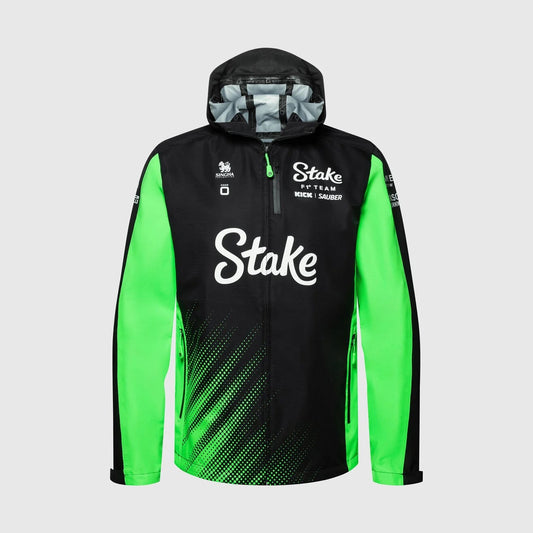 Stake F1 Team Kick Sauber 2025 Team Soft Shell Printed Jacket