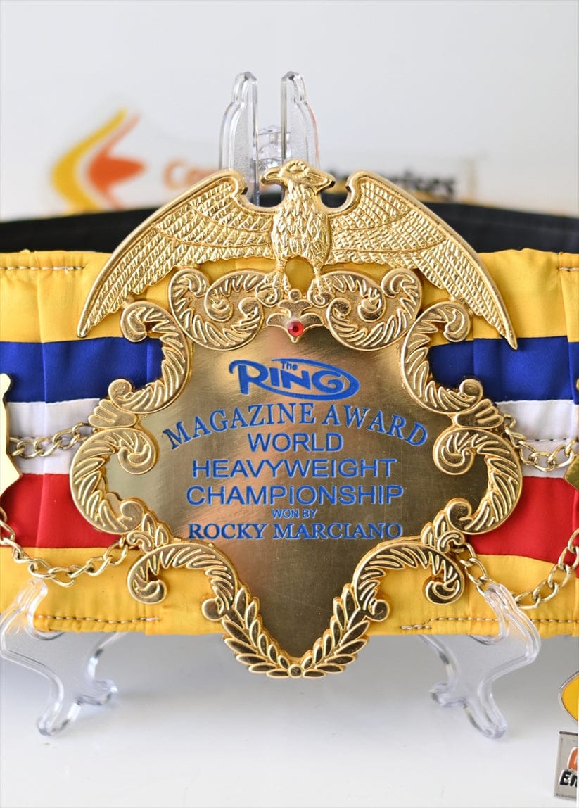 RING MAGAZINE BOXING CHAMPIONSHIP BELT.