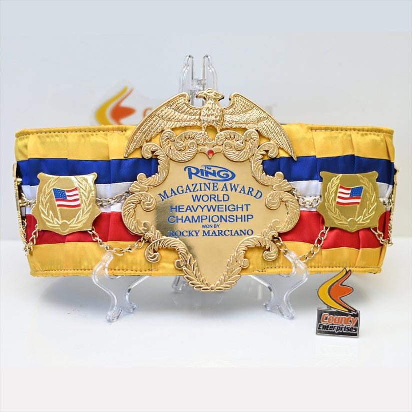 RING MAGAZINE BOXING CHAMPIONSHIP BELT.