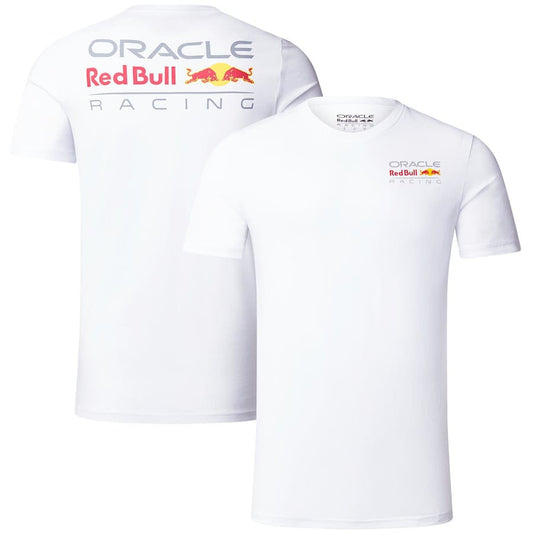 Oracle Red Bull Racing Large Logo T-shirt - White – Unisex