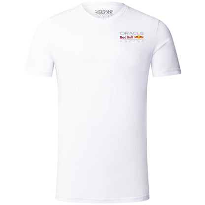 Oracle Red Bull Racing Large Logo T-shirt - White – Unisex