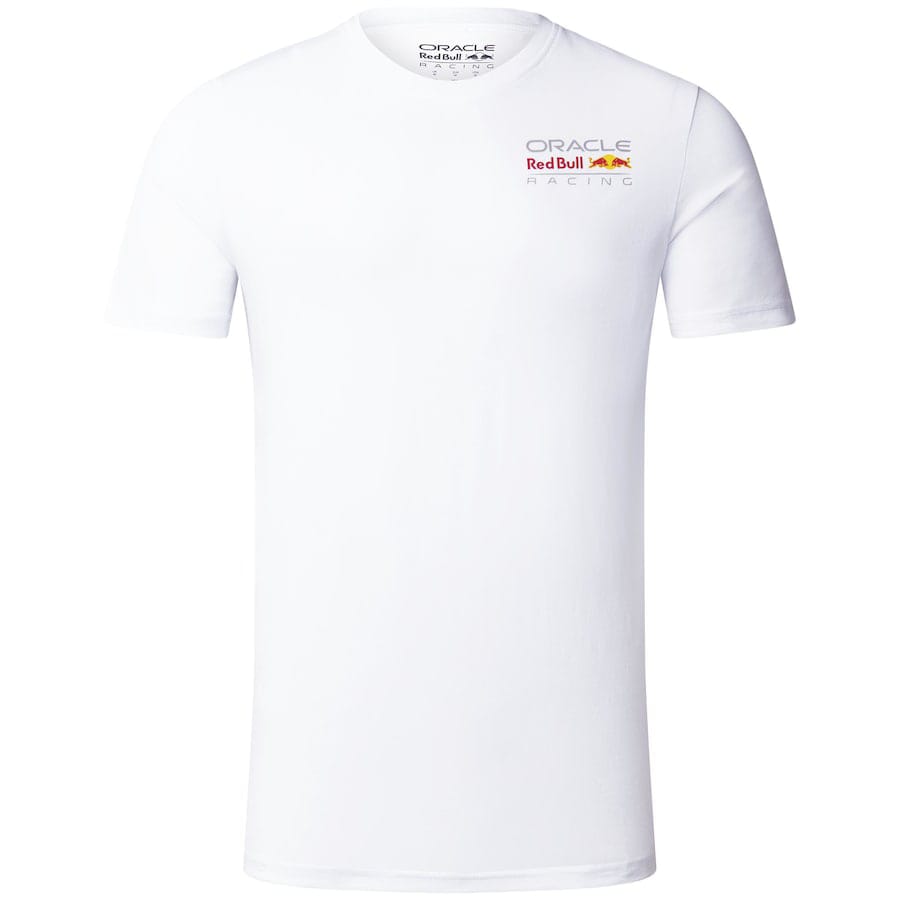 Oracle Red Bull Racing Large Logo T-shirt - White