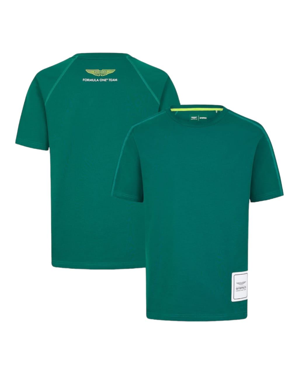 Aston Martin Aramco F1 Logo T-Shirt - Green F1 RACE GEARS