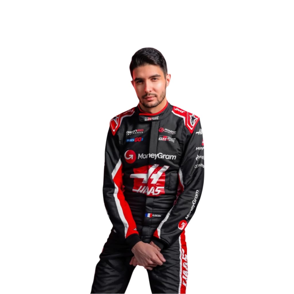 F1 Esteban Ocon 2025 Haas F1 Team Race Suit