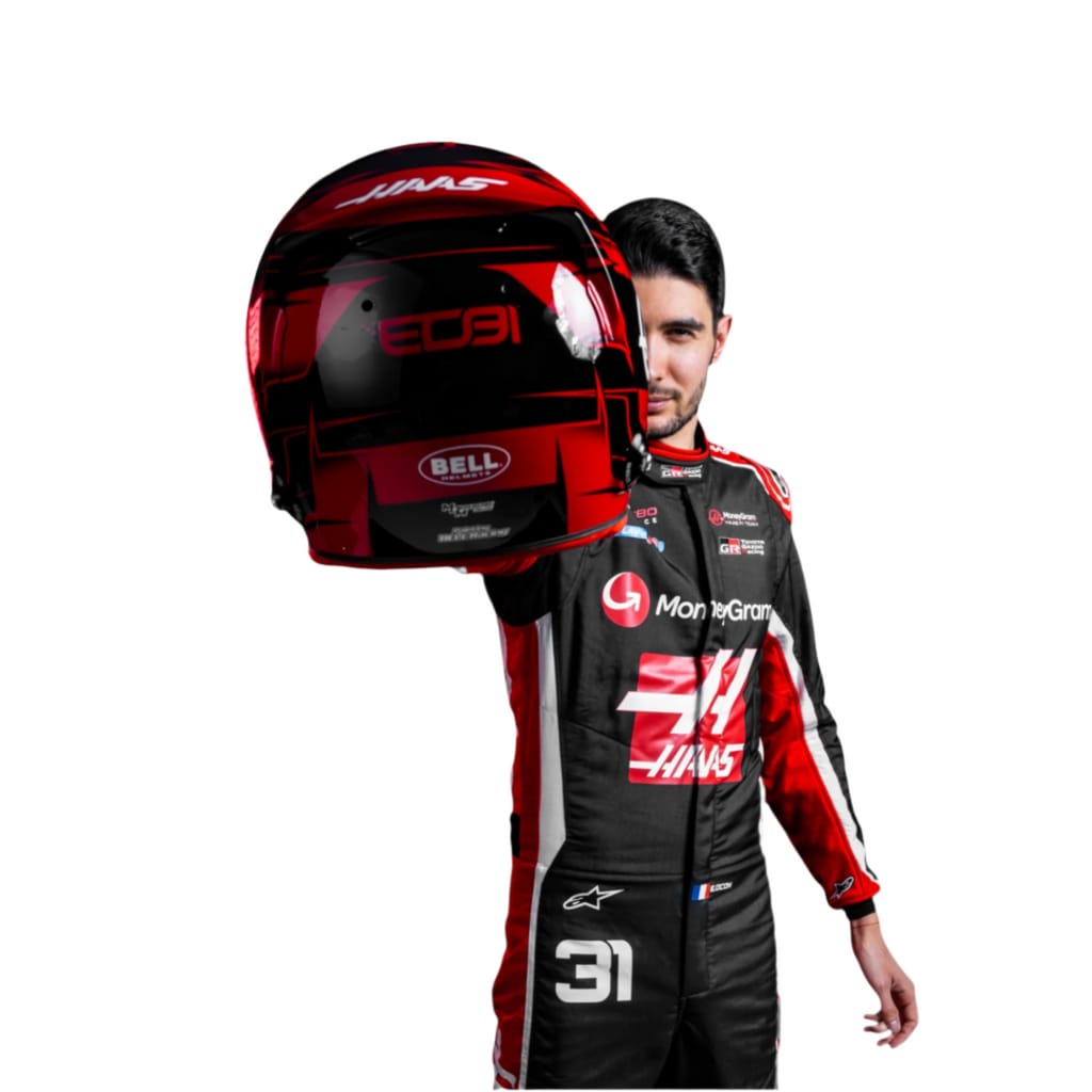 F1 Esteban Ocon 2025 Haas F1 Team Race Suit